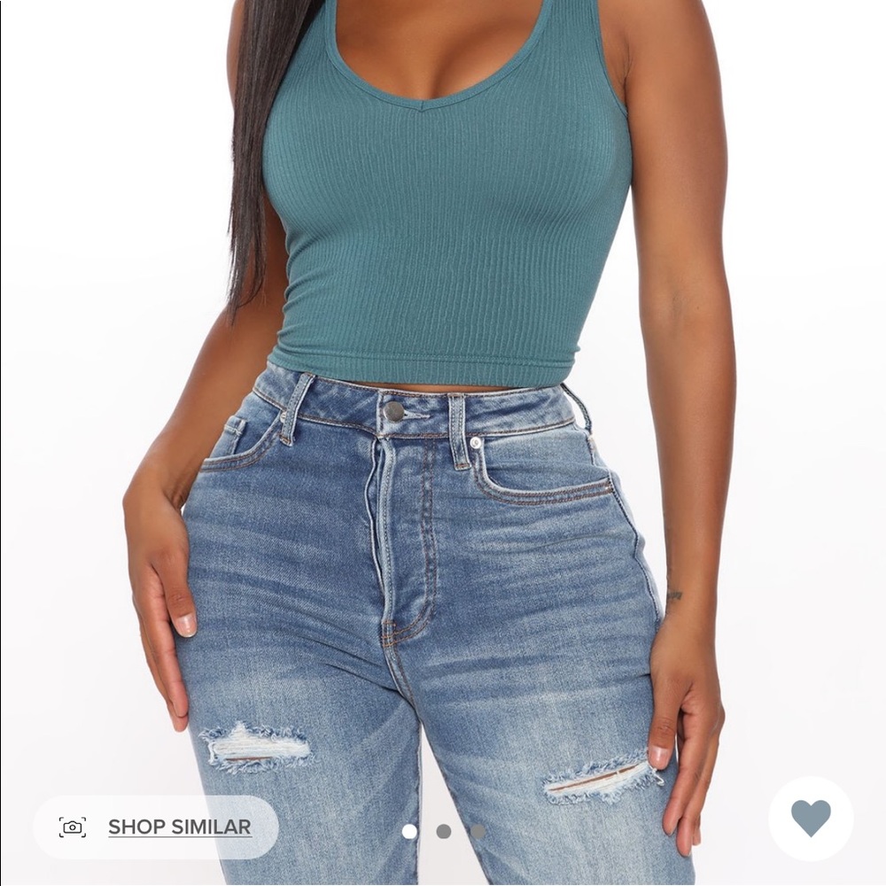 Fashion Nova Crop Top Size Small